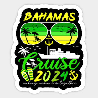 Bahamas Cruise 2024 Sticker